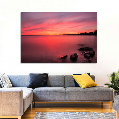 Lake Simcoe Sunset Wall Art