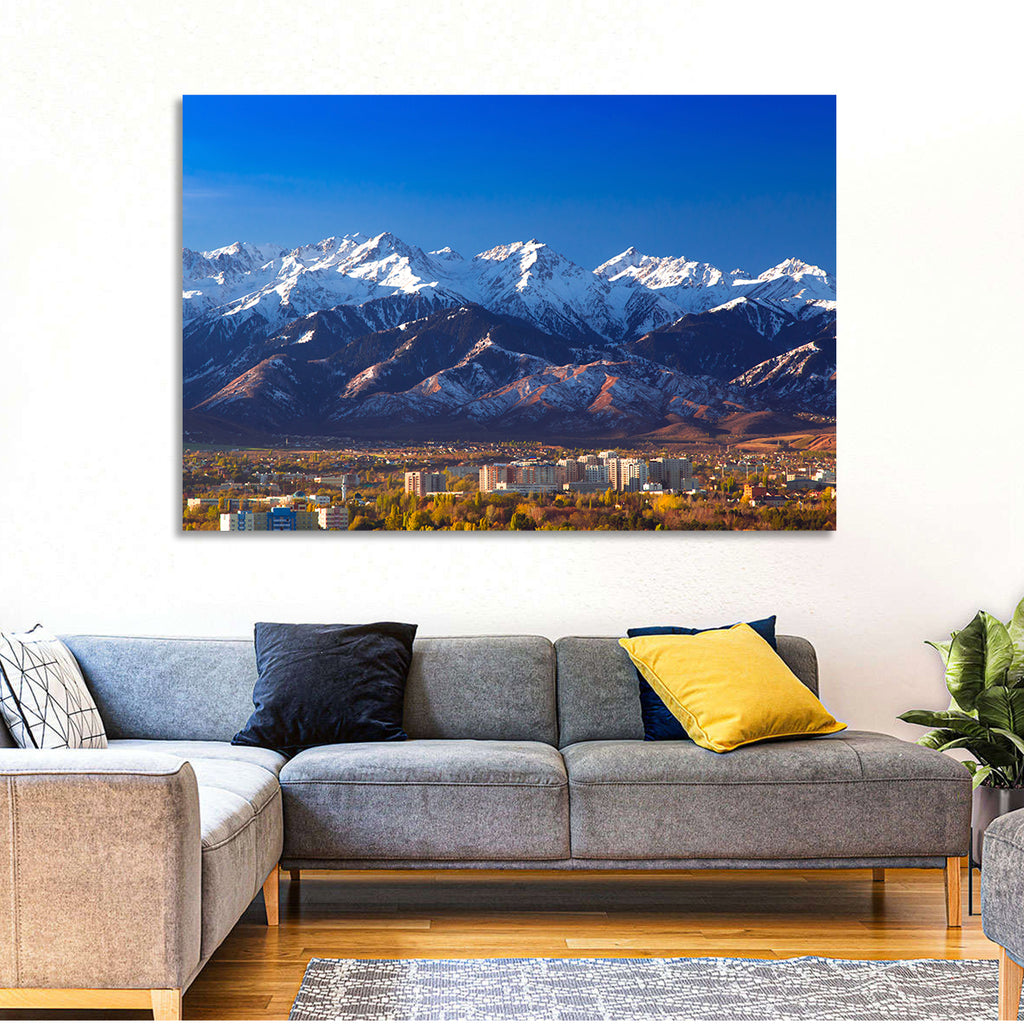 Almaty Snow-capped Trans-ili Alatau Wall Art