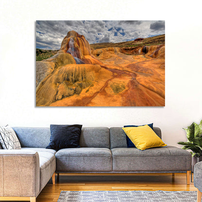 Clay Geyser Wall Art