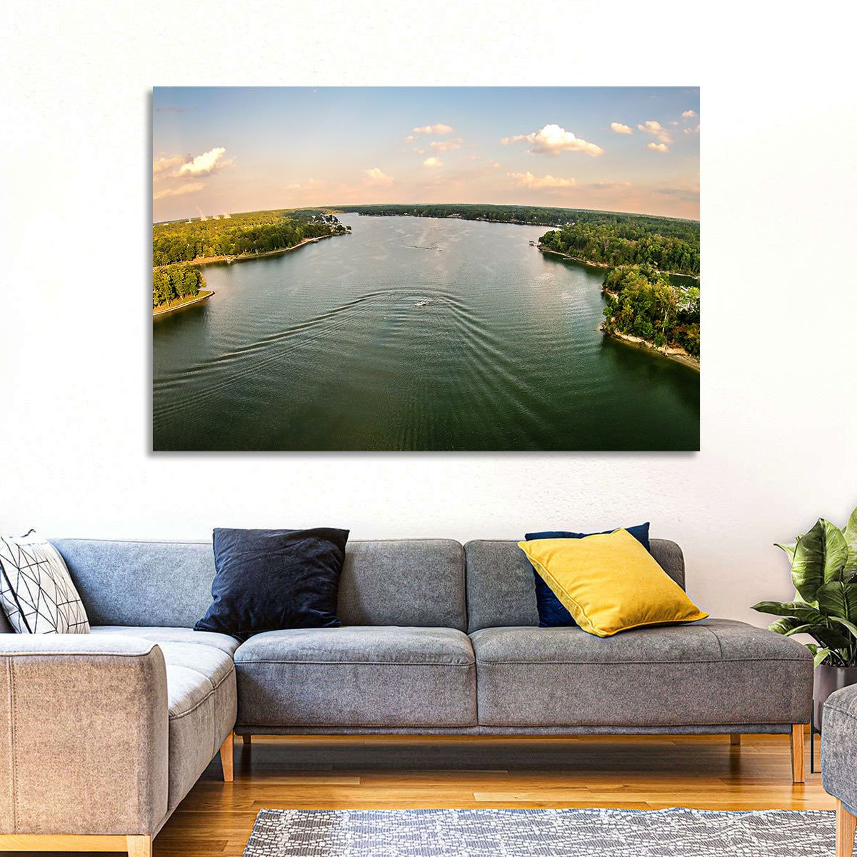 Lake Wylie Golden Hour Wall Art