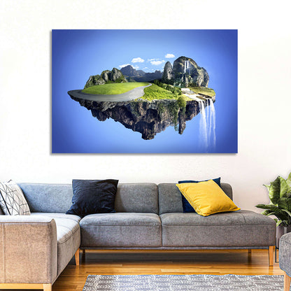 Floating Islands Concept Wall Art