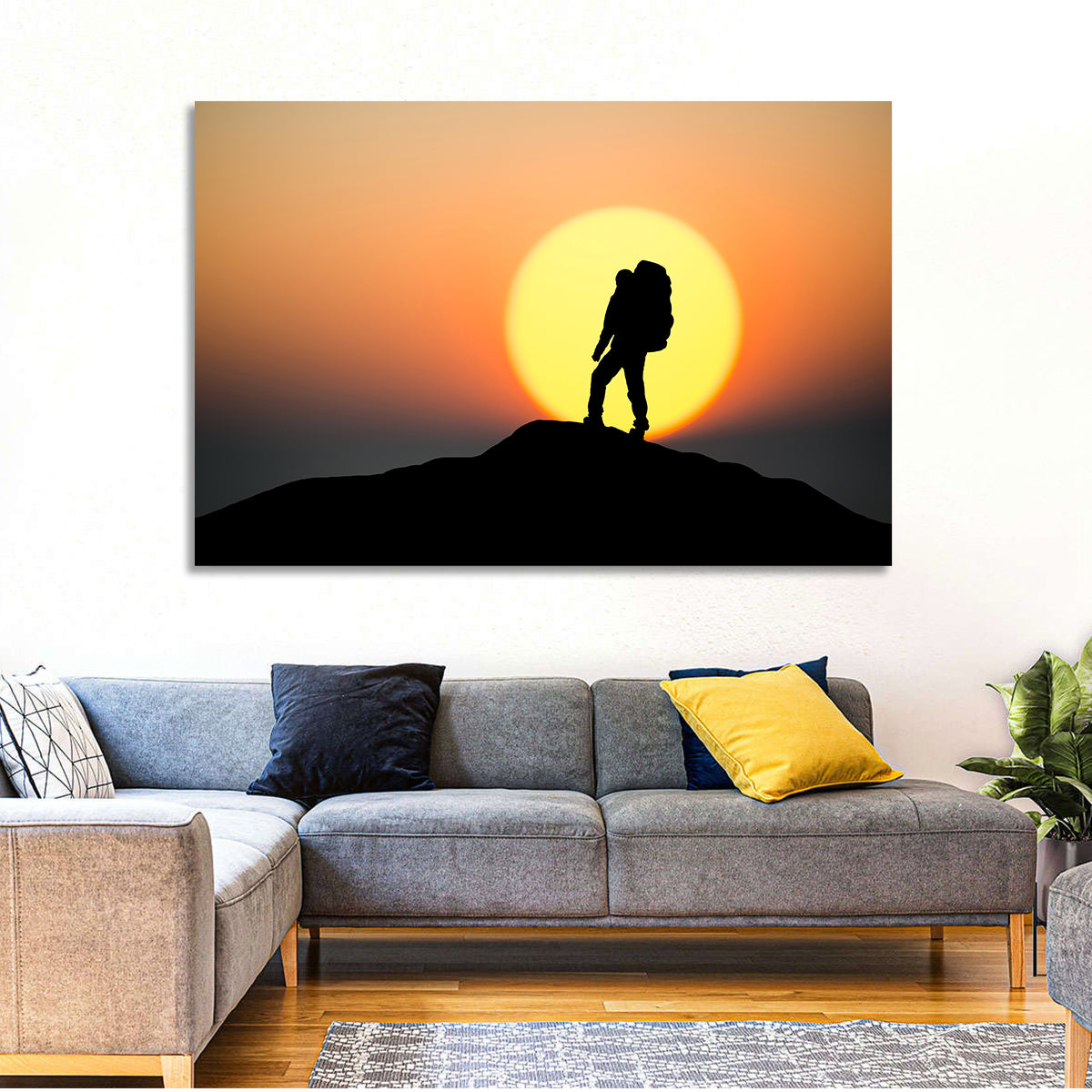 Summit Silhouette Wall Art