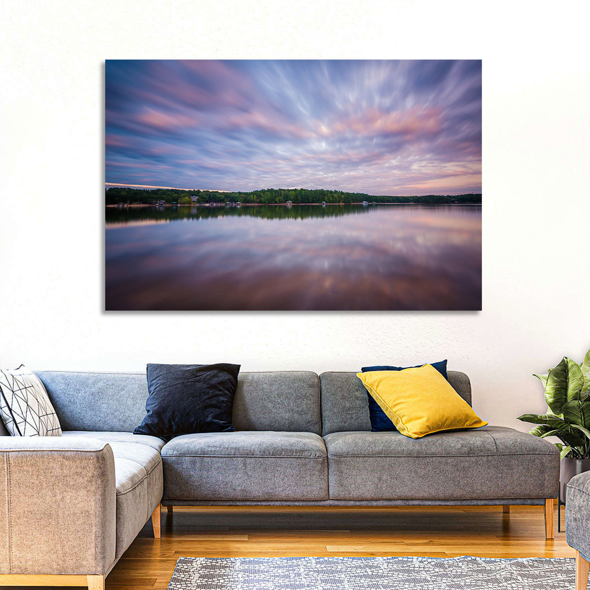 Lake Norman Morning Reflection Wall Art