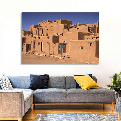 Taos Pueblo North House Wall Art