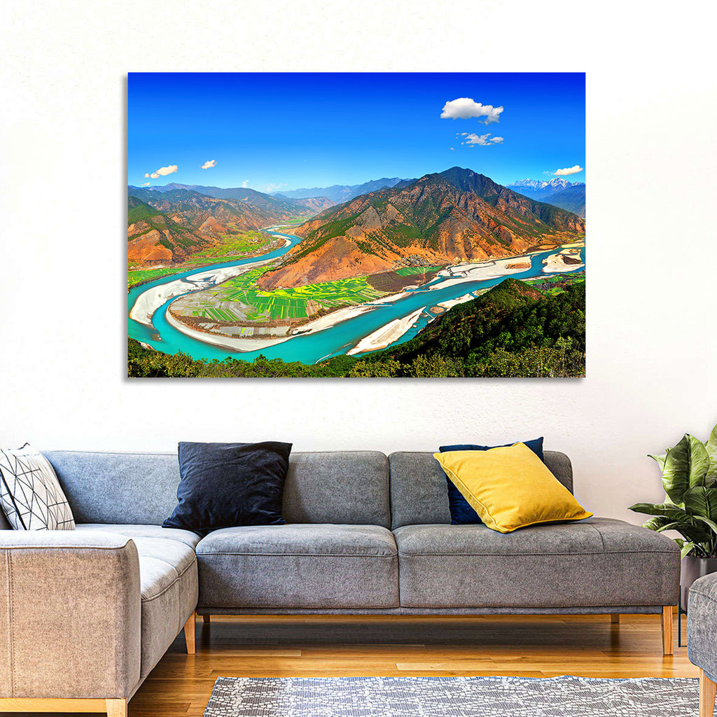 First Bend of the Yangtze, Lijiang Wall Art