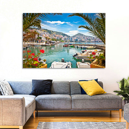 Saranda Harbor View Wall Art