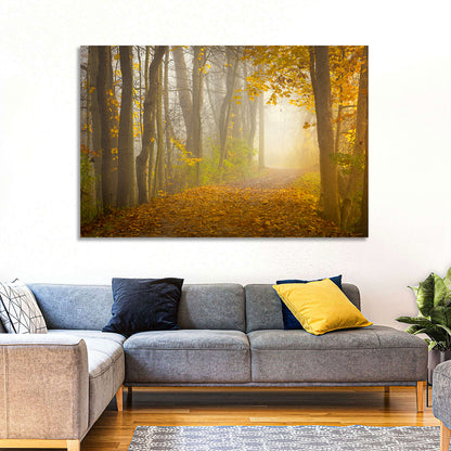 Cuyahoga Valley Autumn Path Wall Art