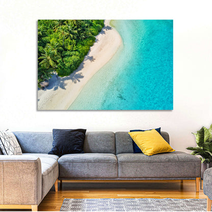 Secluded Tropical Beach Wall Art