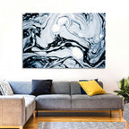 Foam Swirl Abstract Wall Art