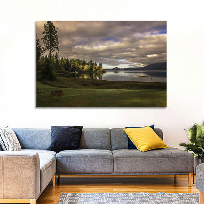Lake Quinault Reflections Wall Art