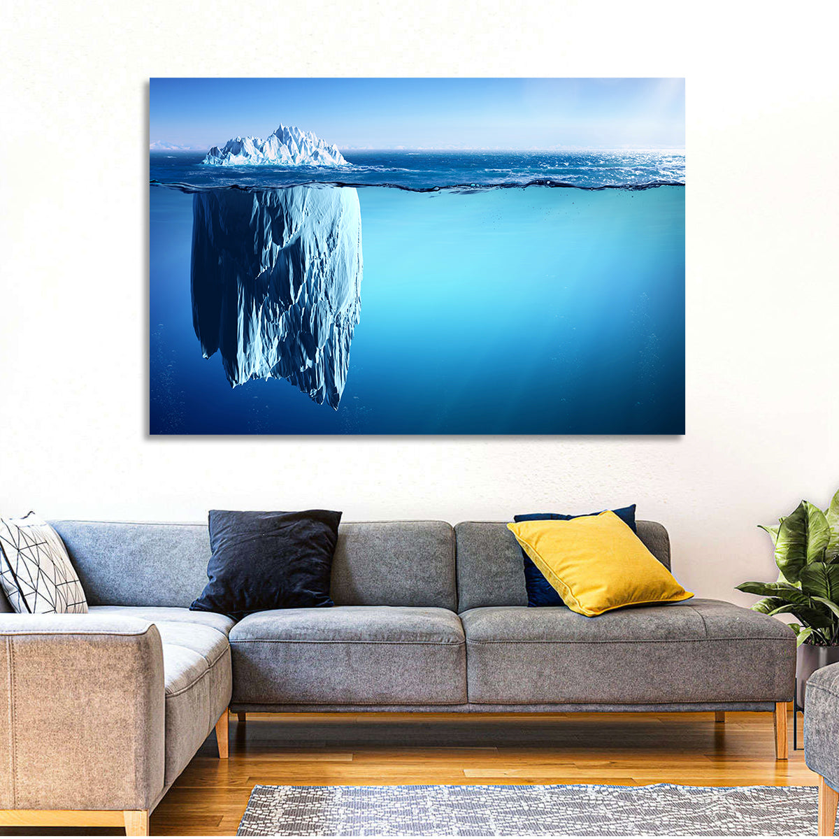 Floating Iceberg Wall Art