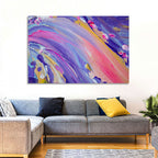 Sliding Hill Brushstrokes Wall Art