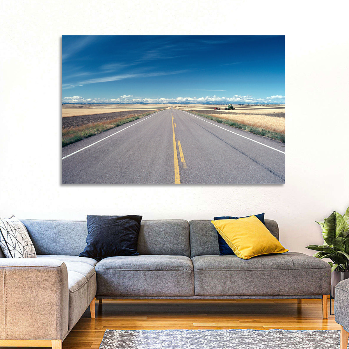 Infinite Road Montana Wall Art