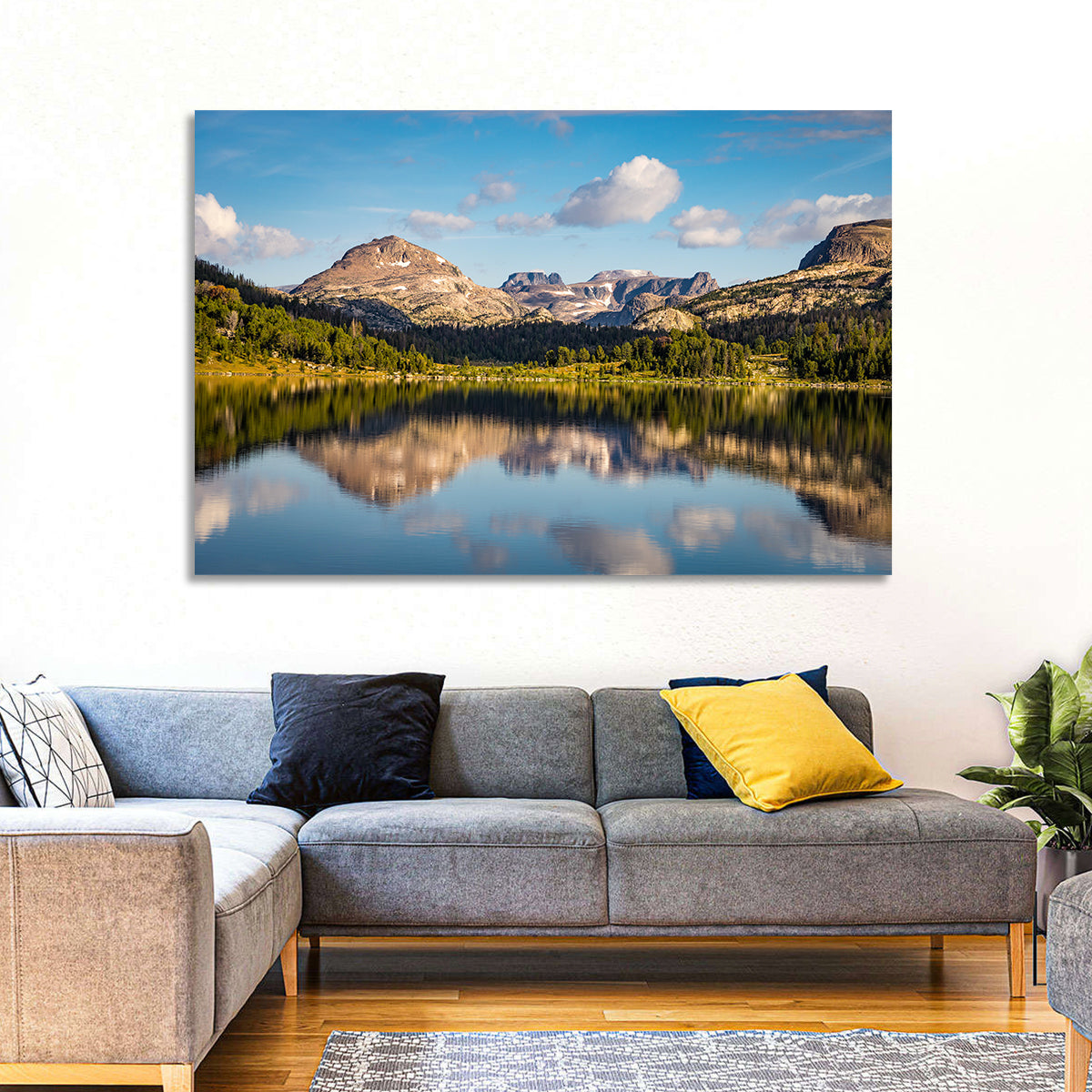 Island Lake Reflection, Montana Wall Art