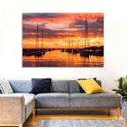 Lake Norman Harbor Sunset Wall Art