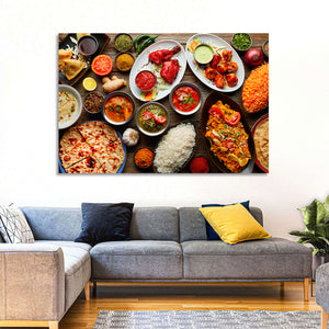 Indian Recipes Wall Art