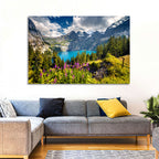 Oeschinensee Summer Landscape Wall Art