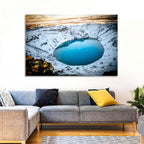 Kerid Crater Lake Wall Art