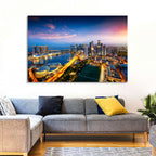 Marina Bay Twilight Singapore Wall Art