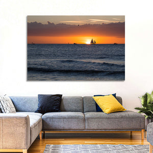 Florida Sea Sunset Wall Art