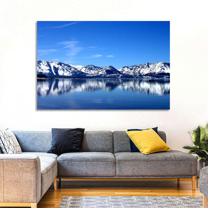 Lake Tahoe Mountain Reflection Wall Art