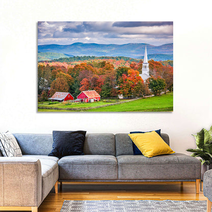 Peacham Autumn Pasture Wall Art