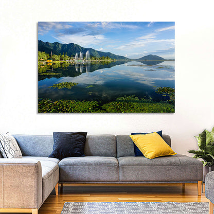 Dal Lake Reflections, Srinagar Wall Art