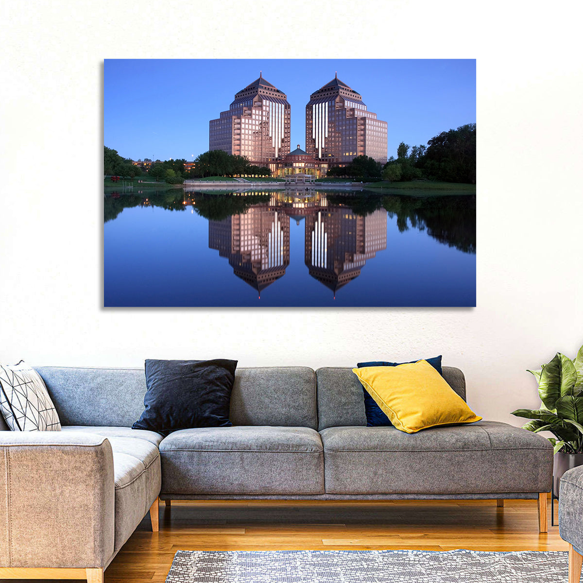 Carlson Towers at Dusk Wall Art