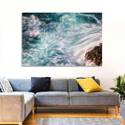 Flowing Stream Abstract Wall Art