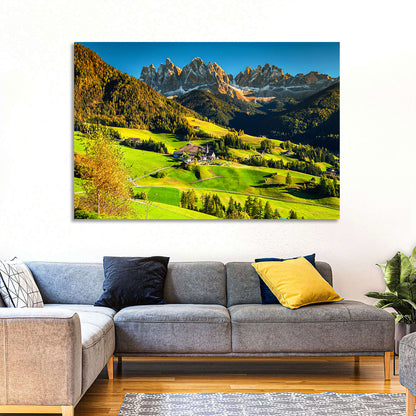 Santa Maddalena, Val Di Funes Wall Art