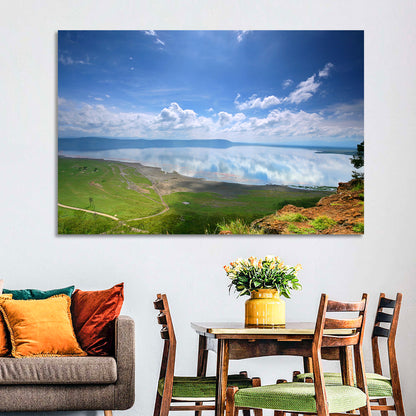 Lake Nakuru Cliffside Reflection Wall Art