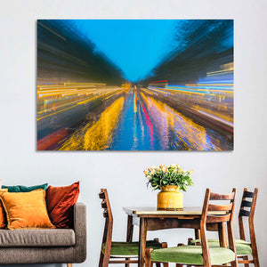 City Lights Abstract Wall Art