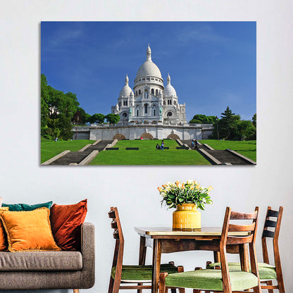 Sacre Coeur Basilica Steps, Paris Wall Art