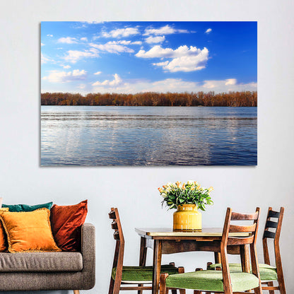 Andalusia Slough Autumn River Wall Art