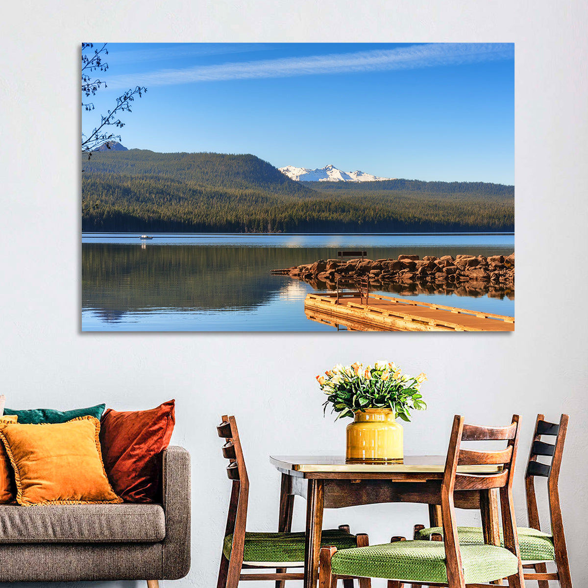 Odell Lake Pier Wall Art