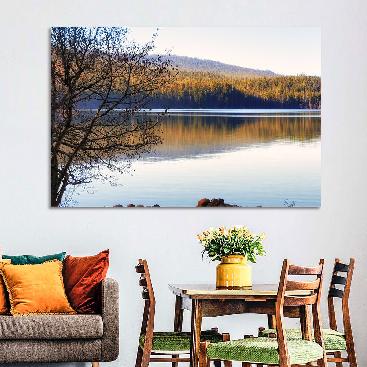 Dawn at Odell Lake Wall Art