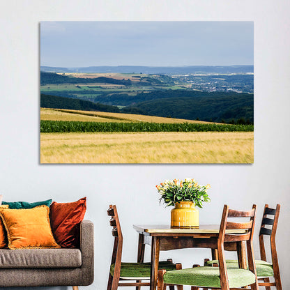 Village Grainfields Wall Art