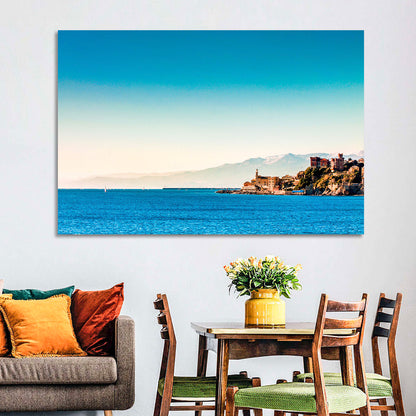 Genoa Coastal Seascape Wall Art