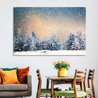 Winter Forest Wonderland Wall Art