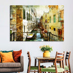 Venice Canal View Wall Art