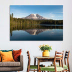Takhlakh Lake Reflection Wall Art