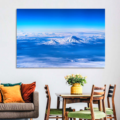 Mount Ararat Above Clouds Wall Art