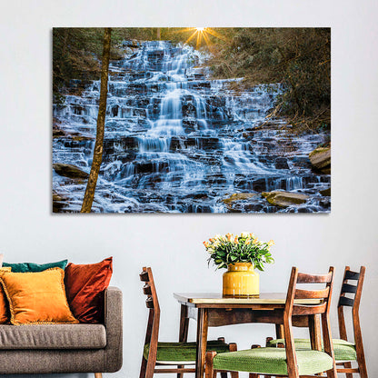 Minnehaha Falls Winter Cascade Wall Art