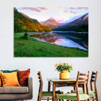 Obersee Reflection, Switzerland Wall Art