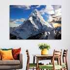Ama Dablam at Golden Dusk Wall Art