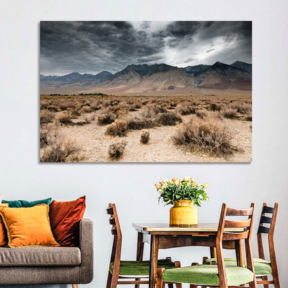 Storm Over Death Valley Wall Art