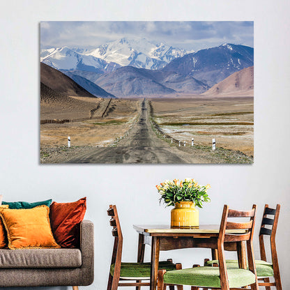 Pamir Mountain Road Wall Art