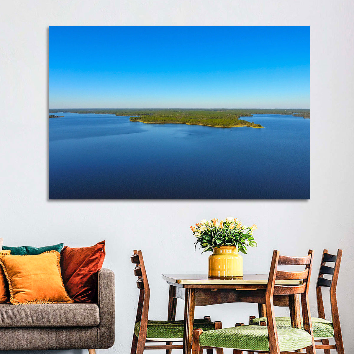 Big Creek Lake Peninsula Wall Art