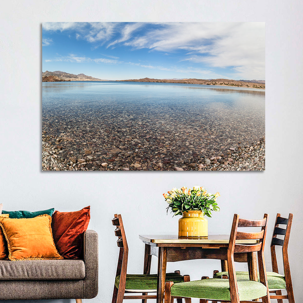 Lake Mohave Shoreline Wall Art