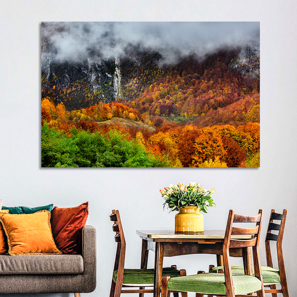 Misty Carpathian Autumn Wall Art
